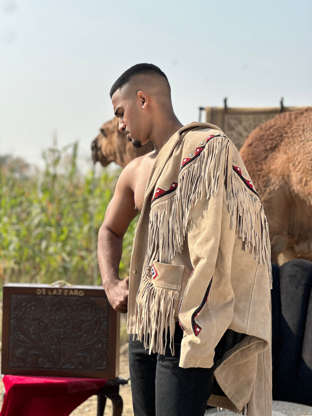 The Outlaw Fringe | Authentic 100% Leather Handcrafted Jacket