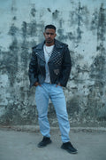 Saint Rivet Leather Jacket – Modern Leather, Edgy Rivet Design, Premium Craft-DSC01387